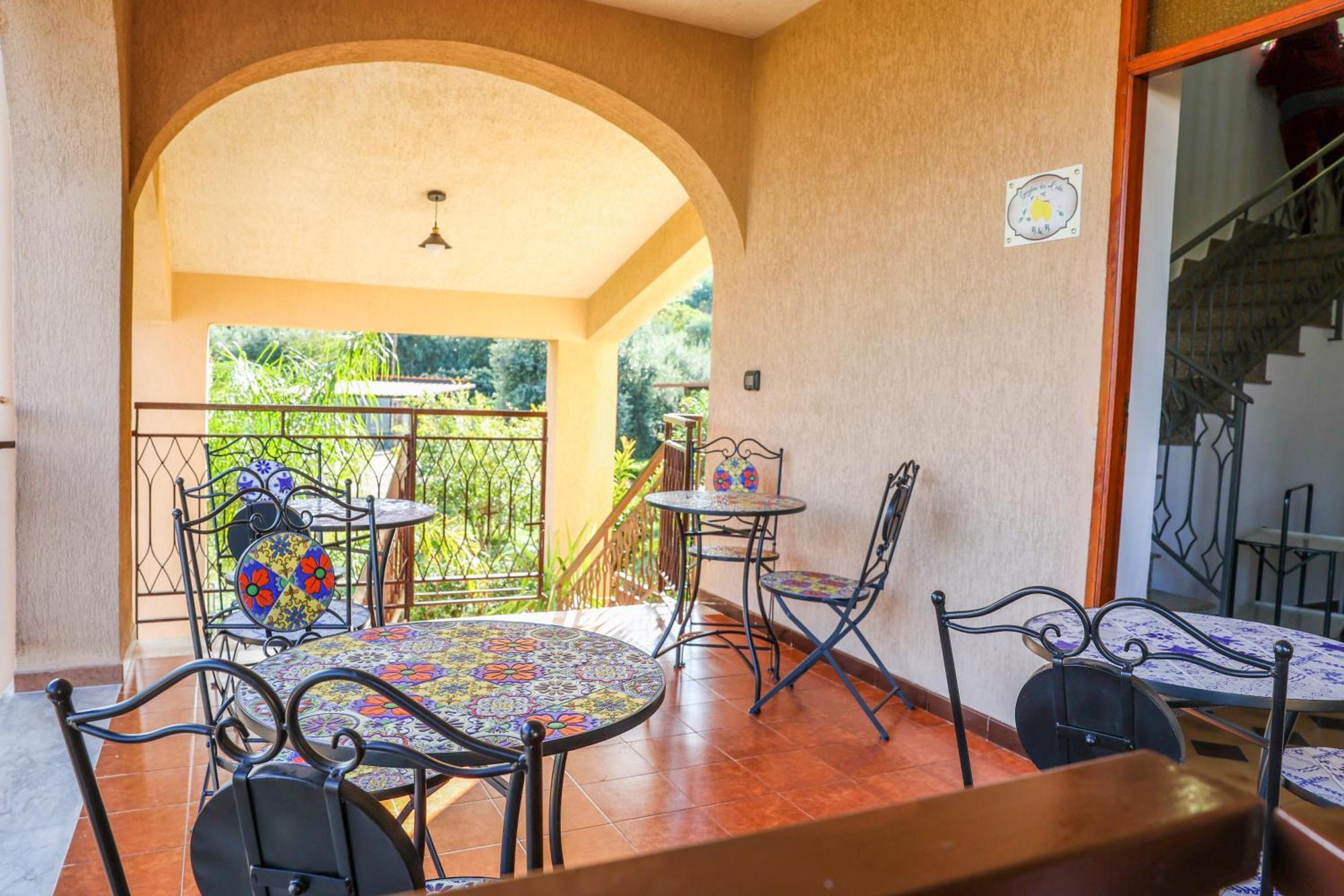 B&B Giardino Dei Cedri Трабия Экстерьер фото